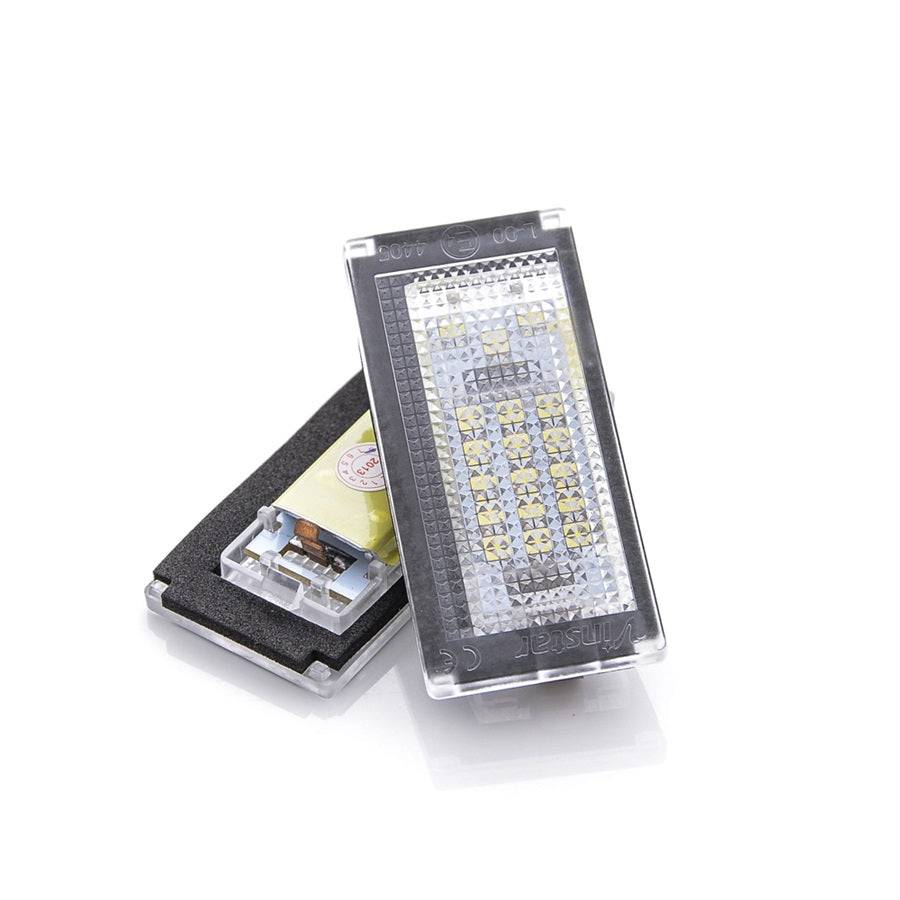 LED Kennzeichenbeleuchtung Module BMW Mini Cooper R50 R52 R53 mit Zulassung - LEDRide