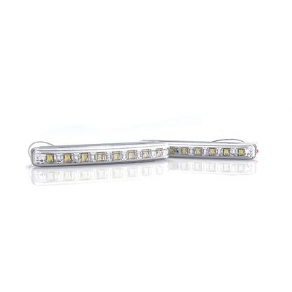 UltraSlim Tagfahrlicht 635 Flux 12V LED Ultra Hell 8 LEDs  E-Prüfzeichen - LEDRide