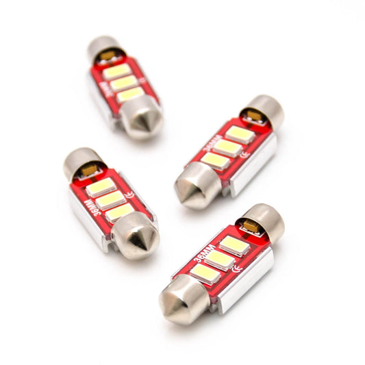 4 Stück LED Soffitten C5W 36mm 5730 SMD Xenon Innenraum Beleuchtung KFZ - LEDRide