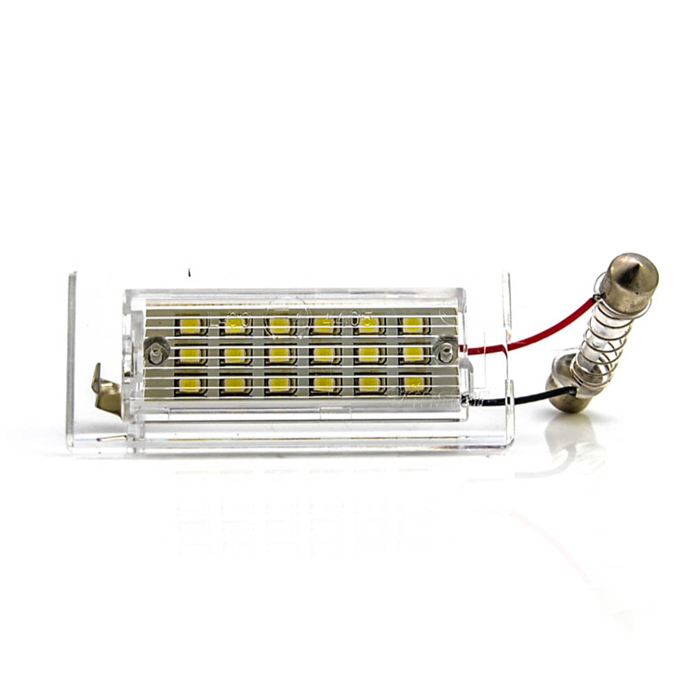 LED Kennzeichenbeleuchtung Module BMW E53 X5 E83 X3 mit Zulassung - LEDRide