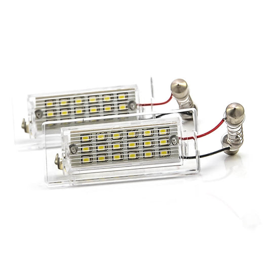 LED Kennzeichenbeleuchtung Module BMW E53 X5 E83 X3 mit Zulassung - LEDRide