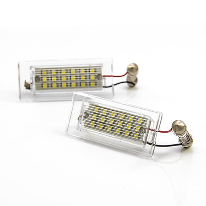 LED Kennzeichenbeleuchtung Module BMW E53 X5 E83 X3 mit Zulassung - LEDRide