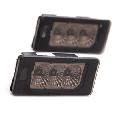 LED Kennzeichenbeleuchtung Module Audi VW Seat Skoda BMW mit Zulassung smoked - LEDRide