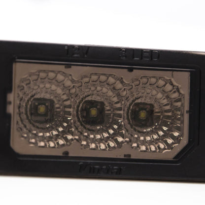 LED Kennzeichenbeleuchtung Module Audi VW Seat Skoda BMW mit Zulassung smoked - LEDRide