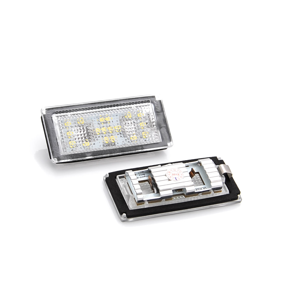 LED Kennzeichenbeleuchtung Module weiss BMW 7er E65 E66 E67 E68 CANBUS mit Zulassung - LEDRide