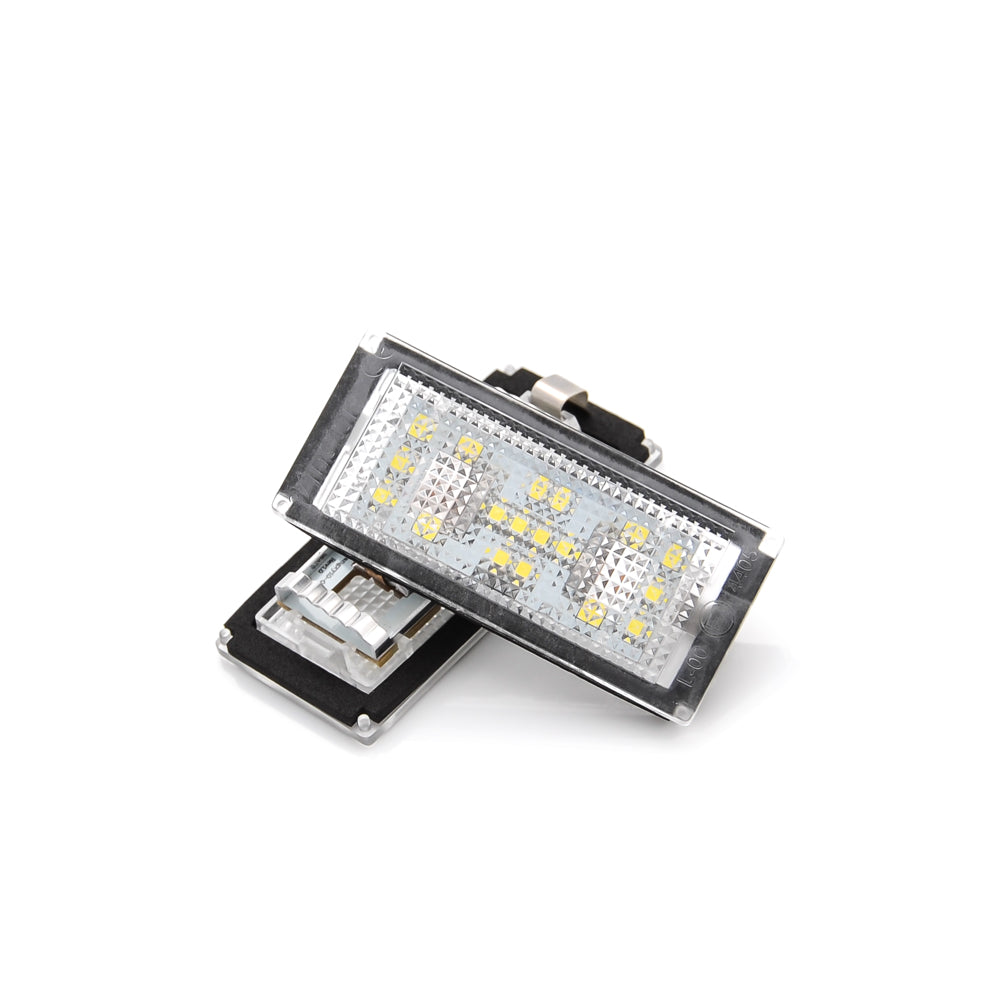 LED Kennzeichenbeleuchtung Module weiss BMW 7er E65 E66 E67 E68 CANBUS mit Zulassung - LEDRide