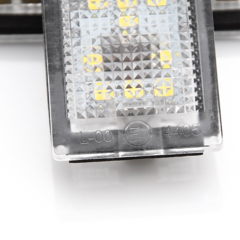 LED Kennzeichenbeleuchtung Module weiss BMW 7er E65 E66 E67 E68 CANBUS mit Zulassung - LEDRide