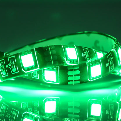 4 Stück LED Lichtleiste Leuchtband Streifen Strip 30cm 12V selbstklebend grün - LEDRide