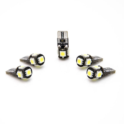 5 Stück W5W T10 5 SMD LED 5050 Canbus Lampe Innenraum - LEDRide