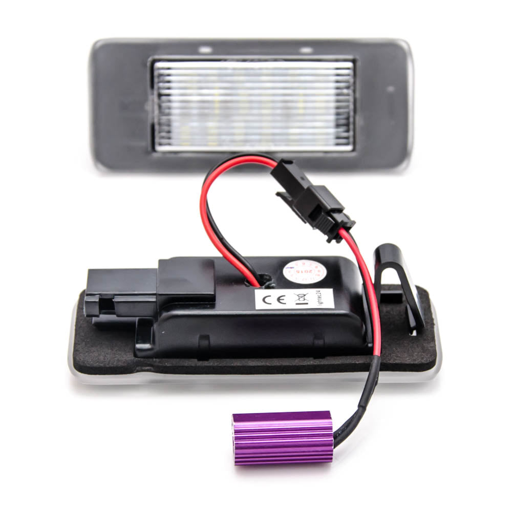 LED Kennzeichenbeleuchtung Opel Zafira C Astra J Sports Tourer E-Prüfzeichen - LEDRide
