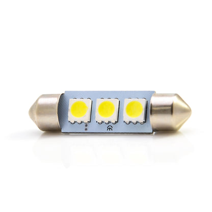 4 Stück LED Fußraumbeleuchtung 3 SMD C5W Soffitte 36mm weiß - LEDRide