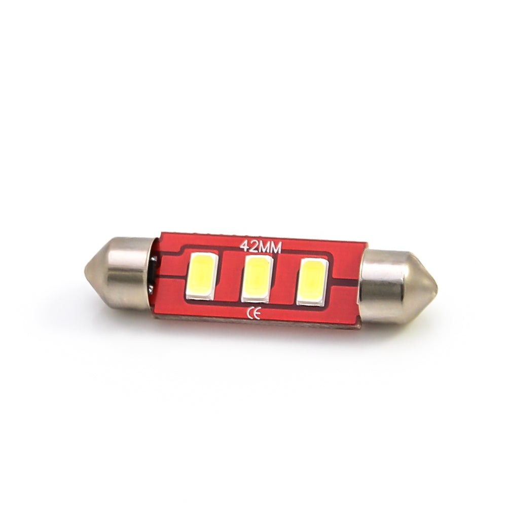 LED Soffitte C5W 42mm 5730 3 SMD Innenraum Beleuchtung KFZ Interior weiss - LEDRide
