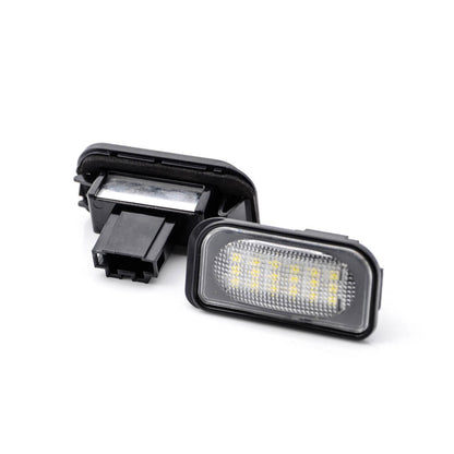 LED Kennzeichenbeleuchtung Mercedes SL R230 CLK W209 C-Klasse E-Prüfzeichen - LEDRide