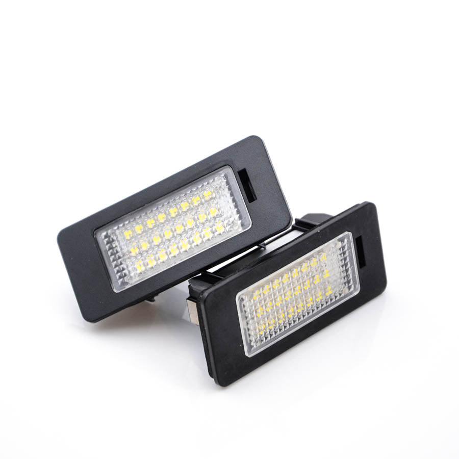 LED Kennzeichenbeleuchtung Module Xenon Audi A1 A4 B8 A5 TT Q3 Q5 mit Zulassung - LEDRide