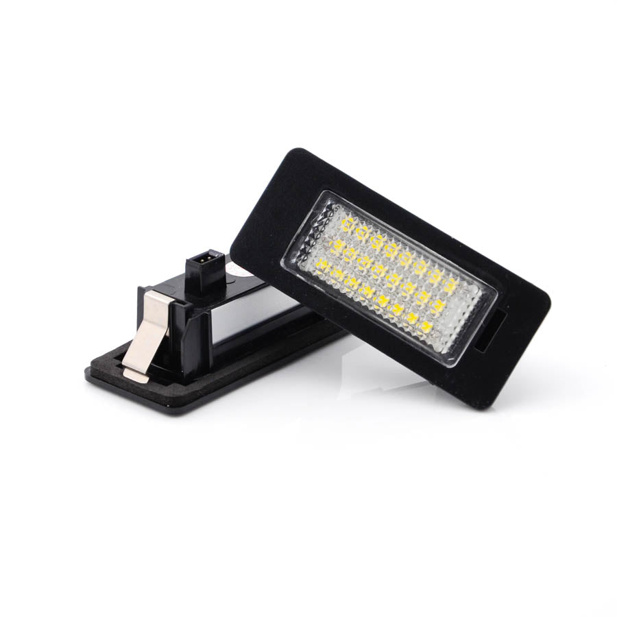 LED Kennzeichenbeleuchtung Module Xenon Audi A1 A4 B8 A5 TT Q3 Q5 mit Zulassung - LEDRide