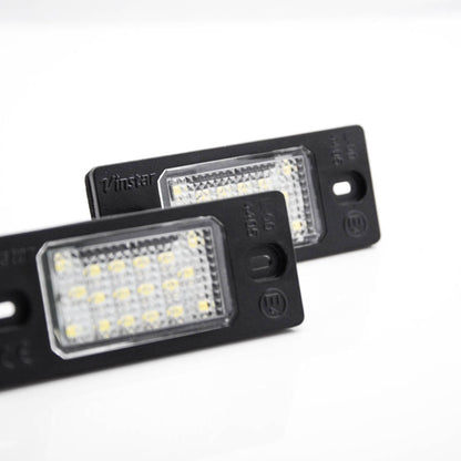 LED Kennzeichenbeleuchtung Module passend für Touareg Tiguan Passat B5 mit Zulassung - LEDRide