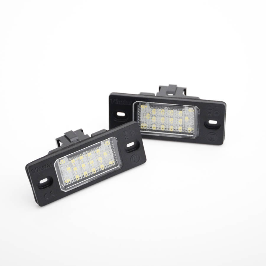 LED Kennzeichenbeleuchtung Module passend für Touareg Tiguan Passat B5 mit Zulassung - LEDRide