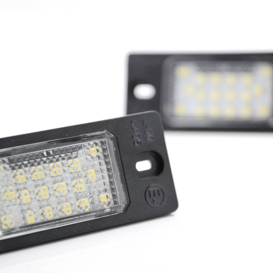 LED Kennzeichenbeleuchtung Module passend für Touareg Tiguan Passat B5 mit Zulassung - LEDRide