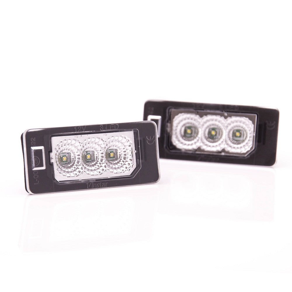 LED Kennzeichenbeleuchtung CREE LED Module Audi VW Seat Skoda mit Zulassung - LEDRide