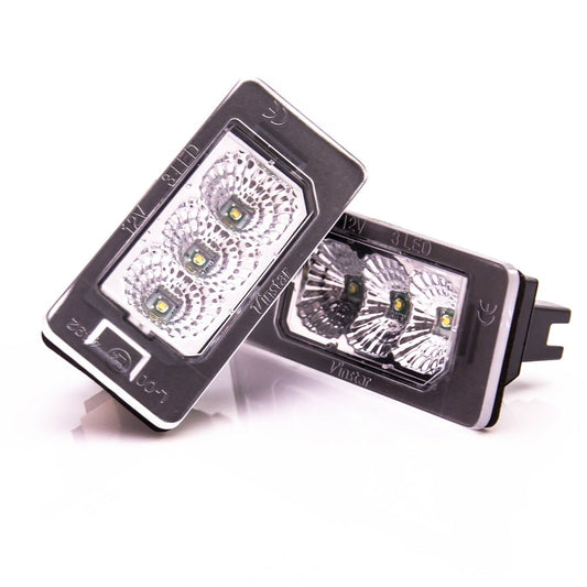 LED Kennzeichenbeleuchtung CREE LED Module Audi VW Seat Skoda mit Zulassung - LEDRide