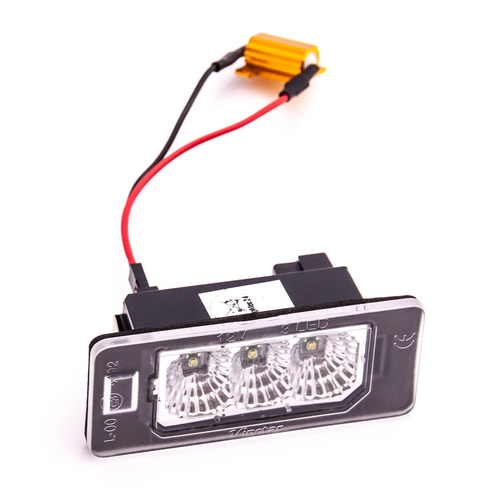 LED Kennzeichenbeleuchtung CREE LED Module Audi VW Seat Skoda mit Zulassung - LEDRide
