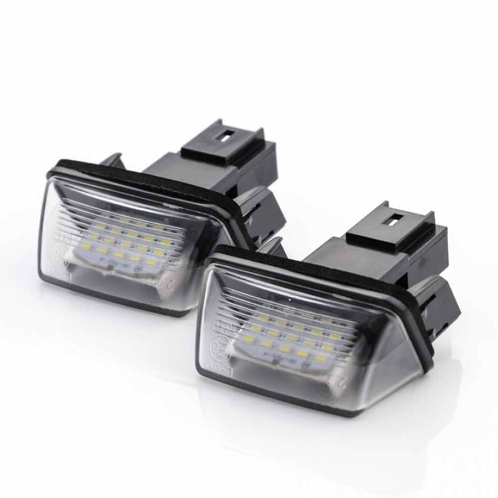 LED Kennzeichenbeleuchtung Module Peugeot Citroen mit Zulassung - LEDRide