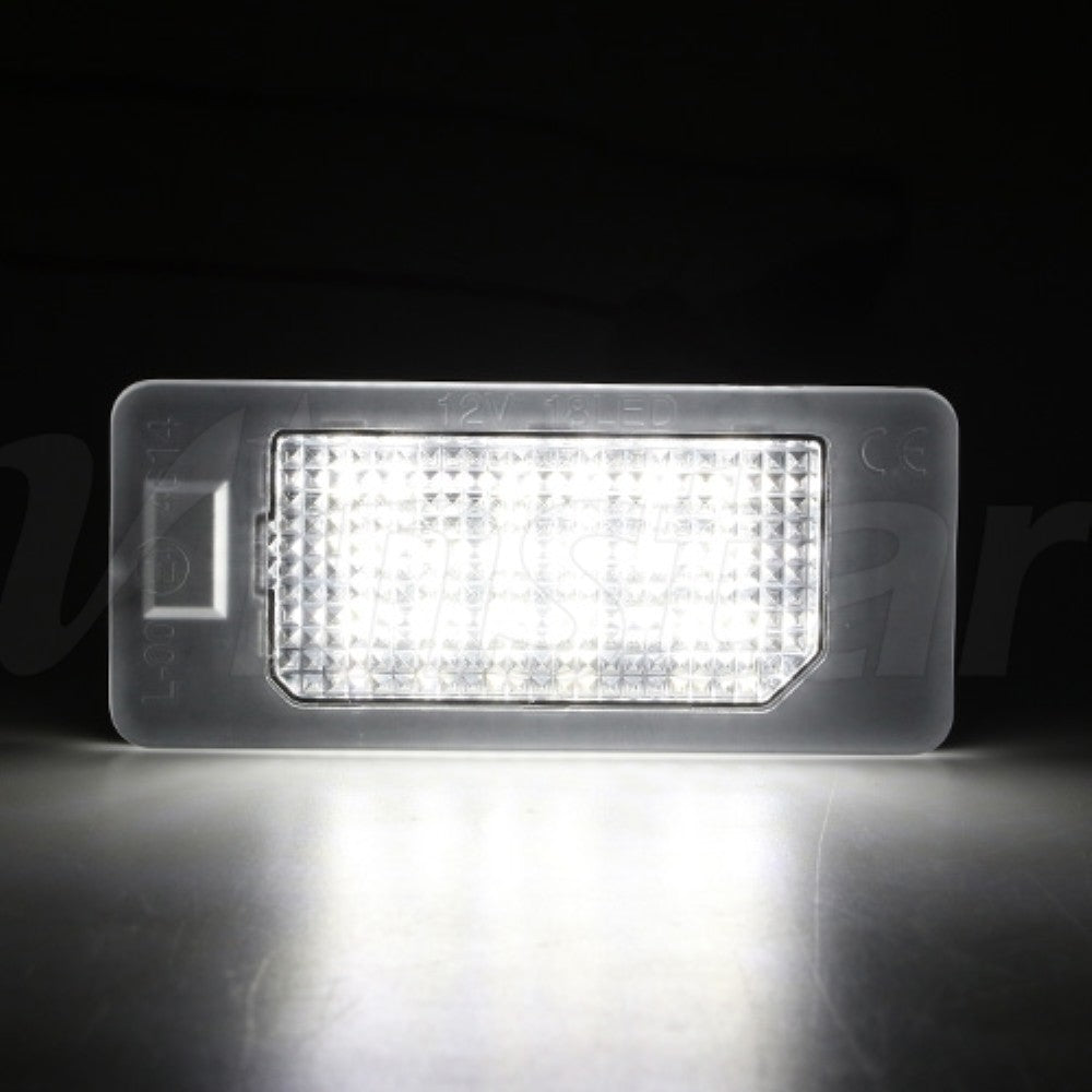BMW LED Kennzeichenbeleuchtung für 1er 3er 5er X1 X3 X5 X6 M3 M4 - TÜV - frei - LEDRide