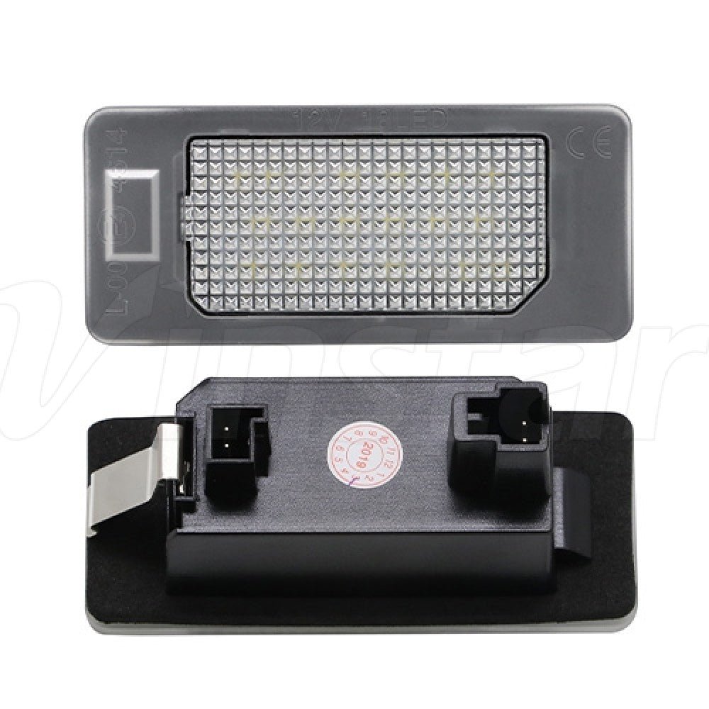 BMW LED Kennzeichenbeleuchtung für 1er 3er 5er X1 X3 X5 X6 M3 M4 - TÜV - frei - LEDRide