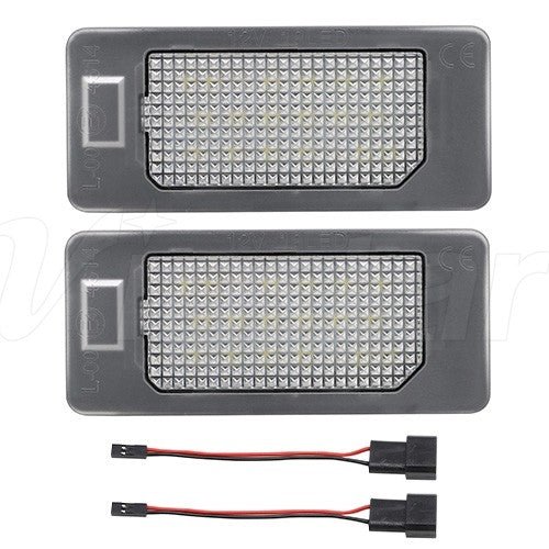 BMW LED Kennzeichenbeleuchtung für 1er 3er 5er X1 X3 X5 X6 M3 M4 - TÜV - frei - LEDRide